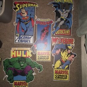 Super Hero Wall Decor
